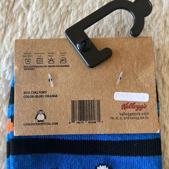Tony The Tiger Kelloggs Cool Socks size 6-13 - Picture 5 of 16